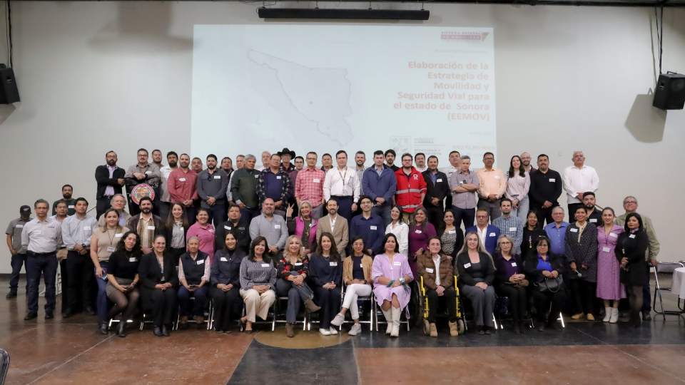 Gobierno de Sonora construye Estrategia Estatal de Movilidad y Seguridad Vial